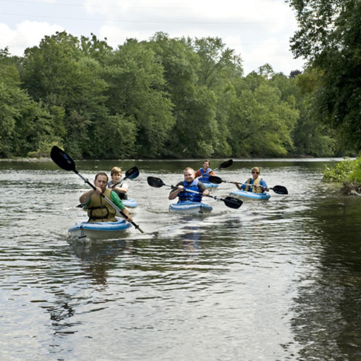 Kayaking on the Conodoguinet Creek
