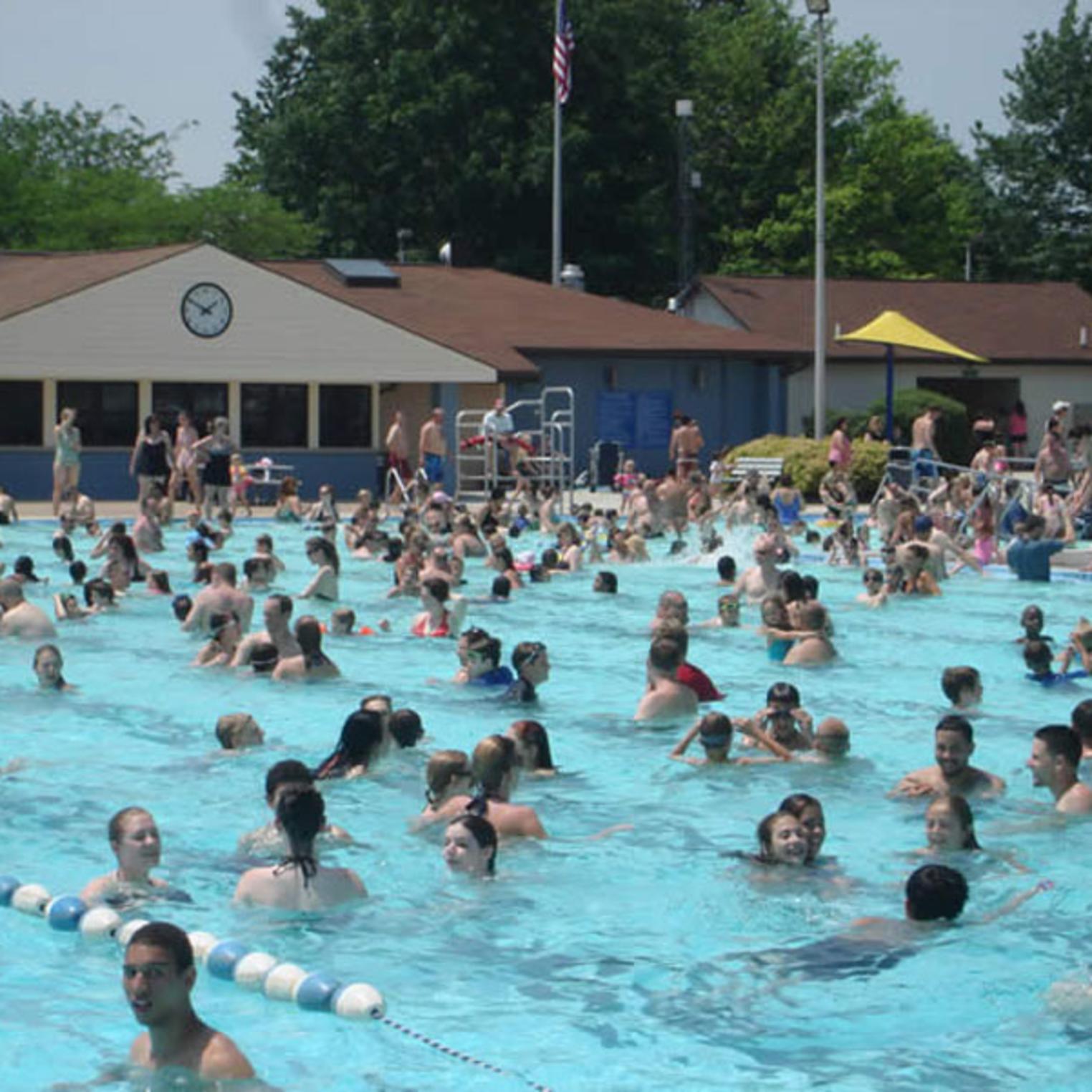 Main pool at Hampden Township Pool