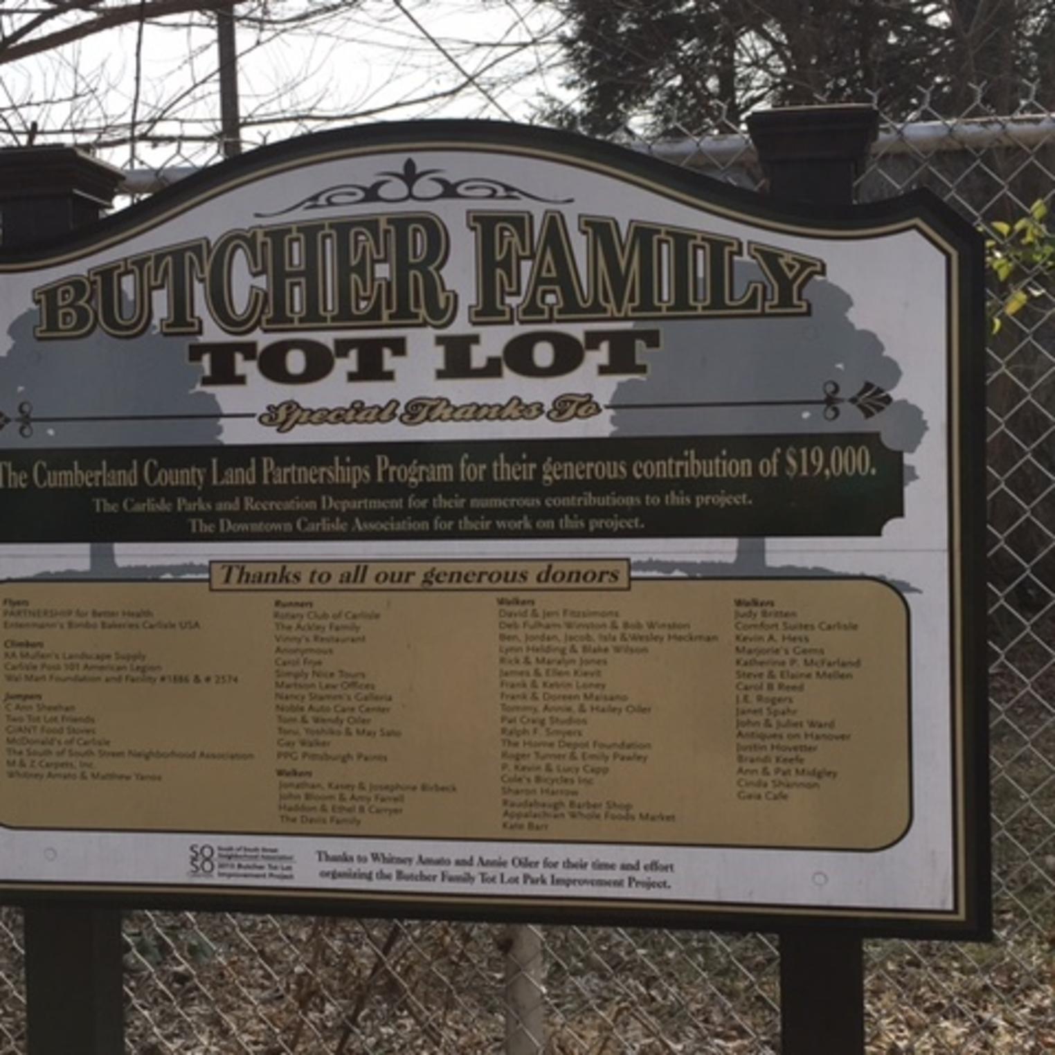 Butcher Tot Lot