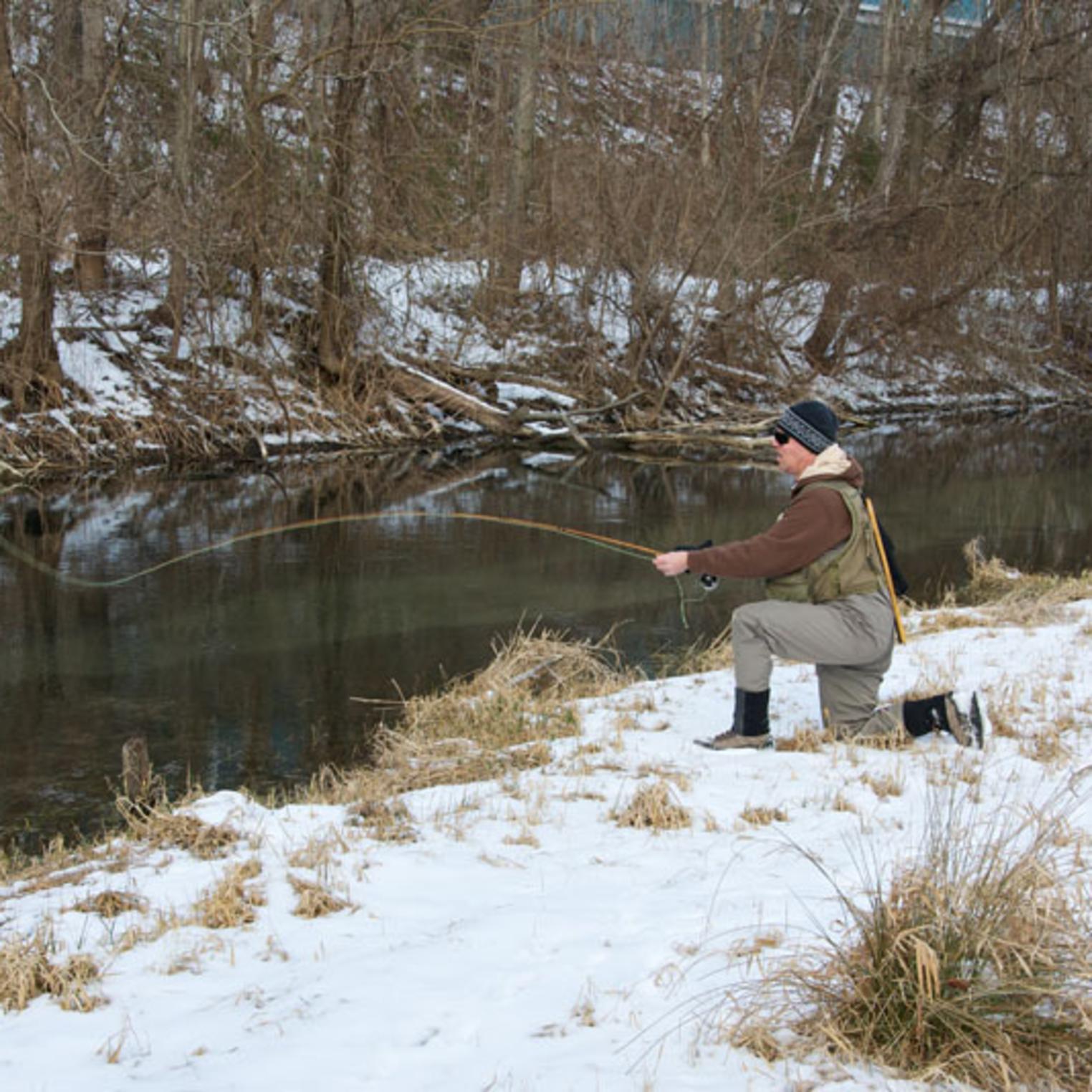 Fishing on LeTort Spring Run