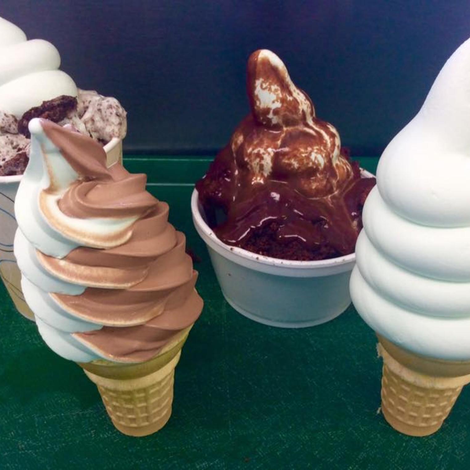Mint Chip Soft Ice Cream