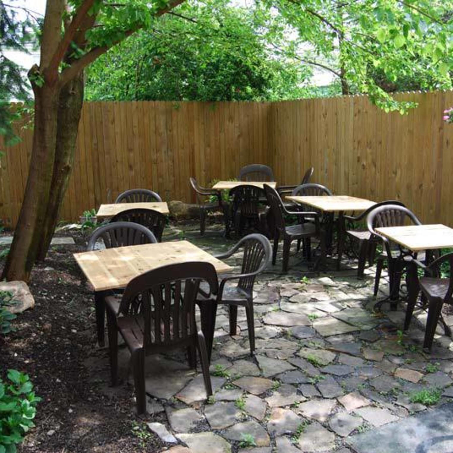 Oxford Hall Outdoor Seating