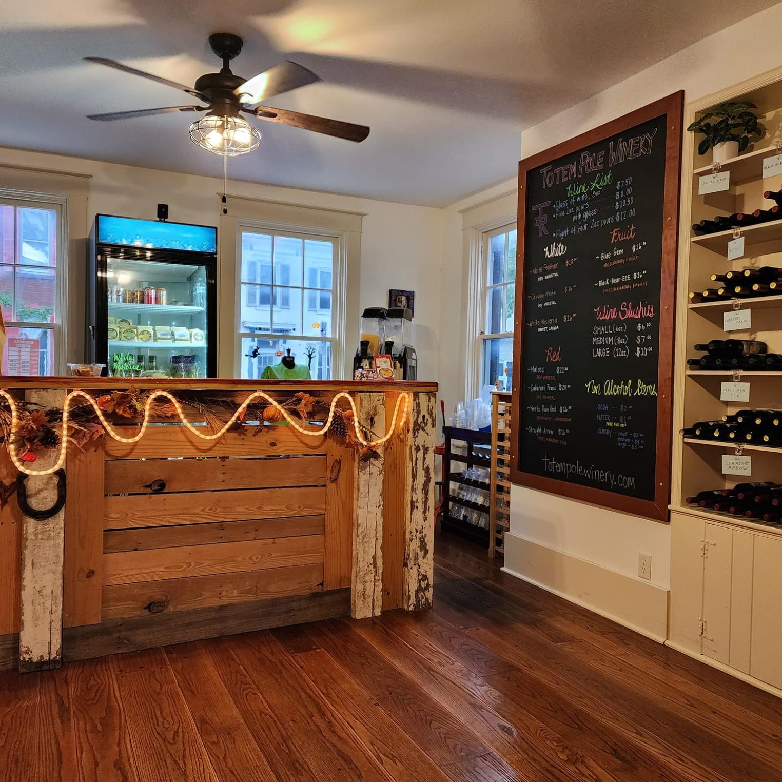 Totem Pole Winery Tasting Room