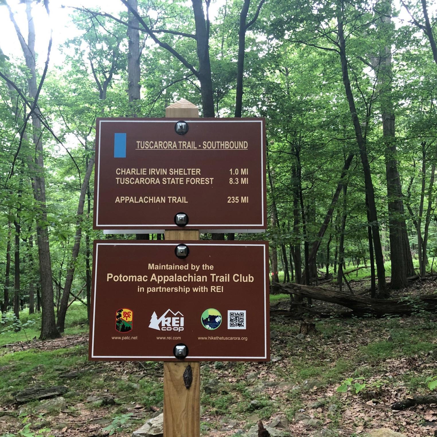 Tuscarora Trail @ Waggoner's Gap Southbound