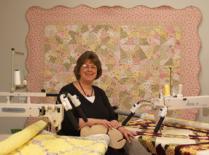 Saturday, March 19 at 1pm at the Great Lakes Seaway Trail Quilt Show hear Judy Allen, author of The Art of Feather Quilting, speak on her signature style of quilting that creates graceful curved crosshatching; undulating lines, plumes and paisleys; and Victorian-inspired feather patterns for quilts and wearable art.