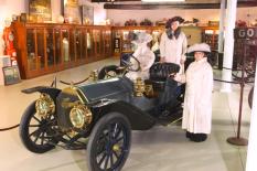 A 1909 Thomas Flyer, a one-year-older model of car that won the original 1908 Great Race, is on display at the Buffalo Transportation-Pierce Arrow Museum where the 2012 race will make its second stop on the Great Lakes Seaway Trail National Scenic Byway. Photo: courtesy of Buffalo Transportation-Pierce Arrow Museum