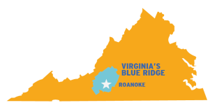 Virginia's Blue Ridge - Virginia Map