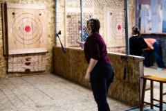 Throwing Axe at Grid