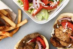 Gyro and food
