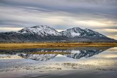 Spanish Fork Winter Mountain Lake