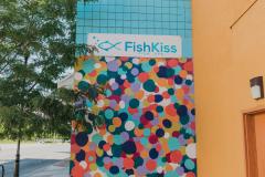 Fish Kiss Mural