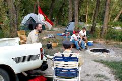 Scouts Camping at Willow