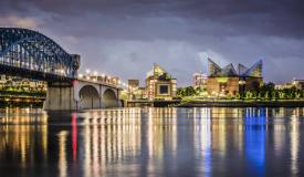 Chattanooga Riverfront at Night