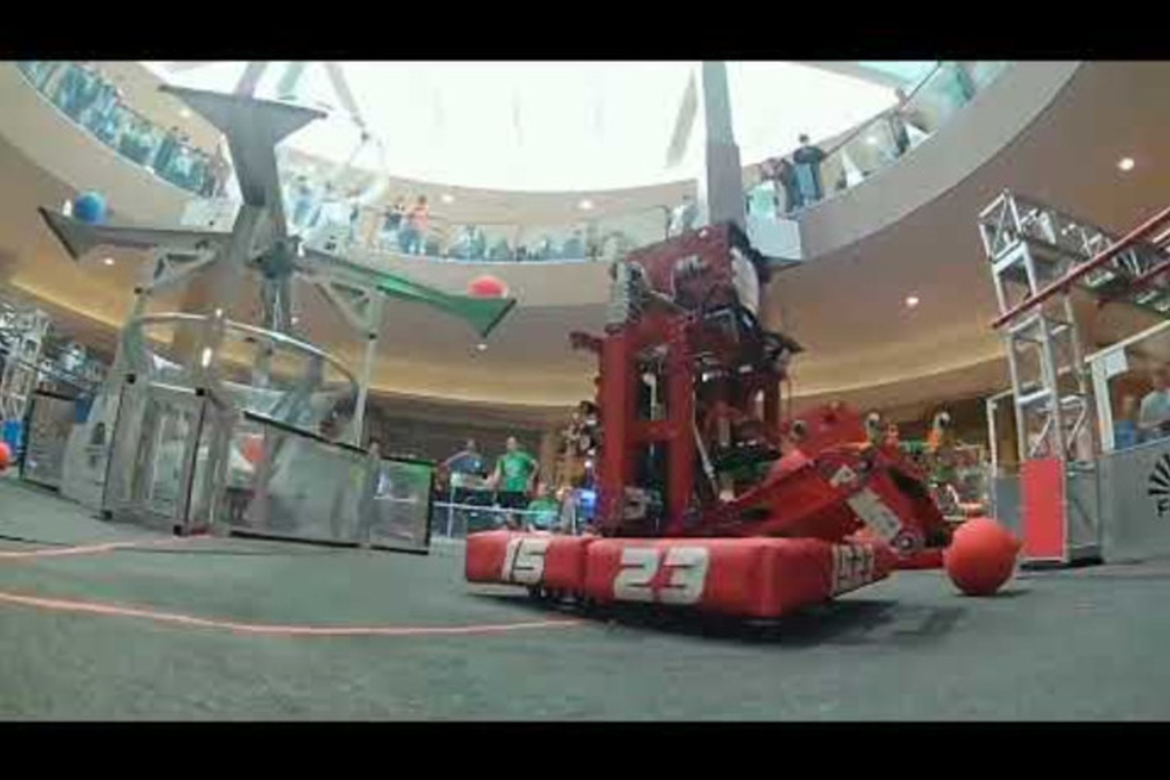 Drones Eye View of FIRST Robotics Competition