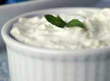 Lemon mint cream