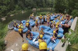 Ohiopyle Whitewater Rafting - Put in