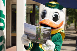 Duck with Visitor Guide
