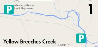 Boiling Springs Fishing Map