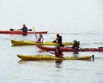 Kayaking on the Hudson River