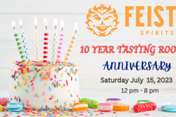 10th Year Tasting Room Anniversary