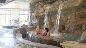 Rock Barn Spa waterfalls