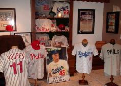 An extensive collection of baseball memorabilia will be on display for Johnny Podres Day in Moriah.