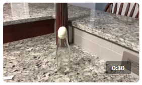 WonderWorks Egg in a Bottle experiment