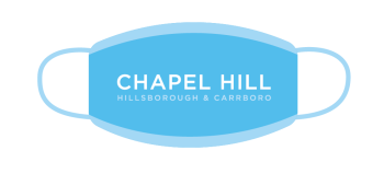 Visit Chapel Hill Logo Face Mask