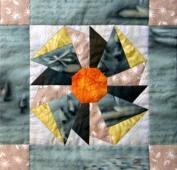 Award-winning quilter and designer Mary Knapp has designed six new quilt patterns, including this pinwheel, that will debut at the March 20-21, 2010 Great Lakes Seaway Trail Show in Sackets Harbor, NY.