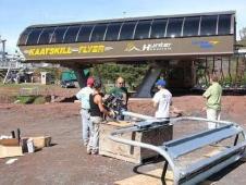 Kaatskill Flyer under construction