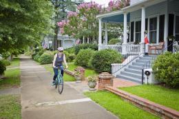 Biking Liberty Street