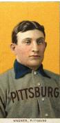 A highlight of the installation, which is drawn entirely from the Metropolitan’s renowned and extensive holdings of such historical trade cards, will be a rare card from the T206 White Border series of Honus Wagner, who was a shortstop for the Pittsburgh Pirates from 1900 to 1917.