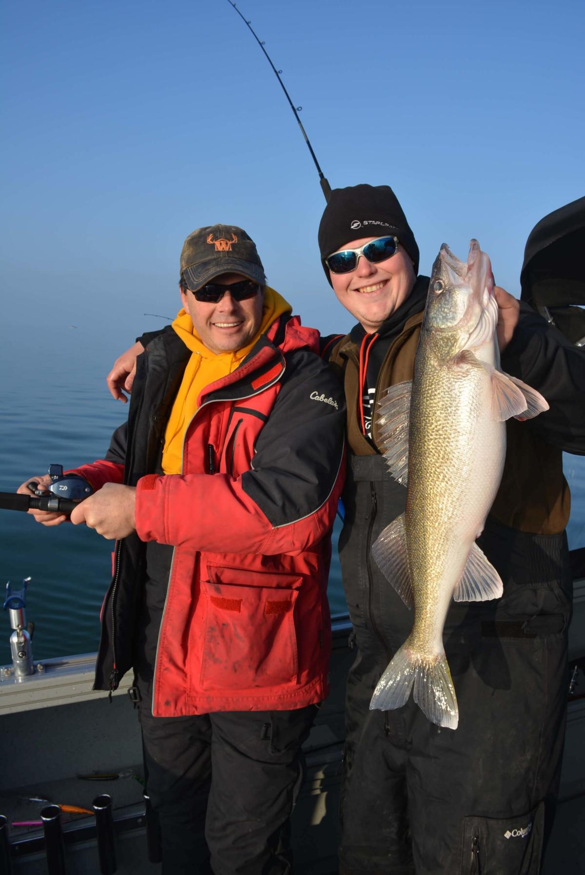 Fall Walleye Fishing in Michigan's Great Lakes Bay Region
