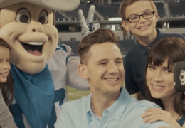 family photo shoot at AT&T Stadium