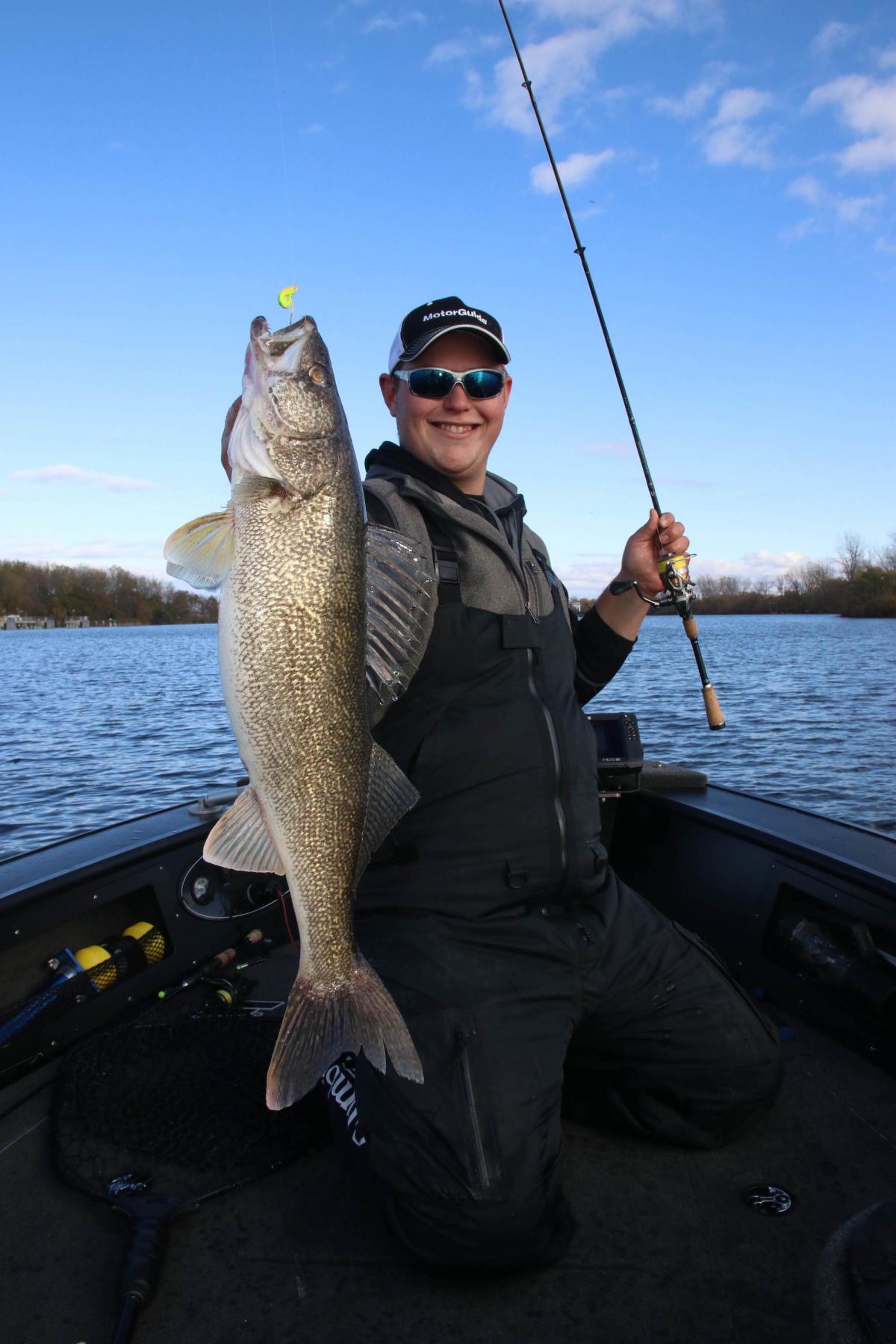 Fall Walleye Fishing in Michigan's Great Lakes Bay Region