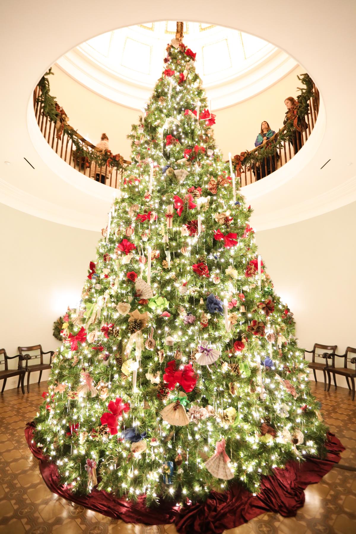 Christmas Tree at Georgia's Old Governor's Mansion