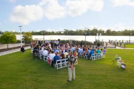 Wilmington Convention Center Lawn Wedding