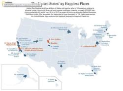 map happiest cities