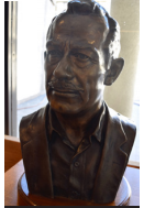 John Steinbeck bust