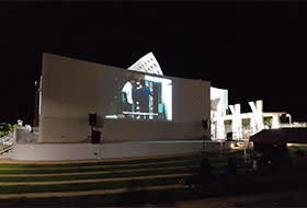 museum outdoor stage