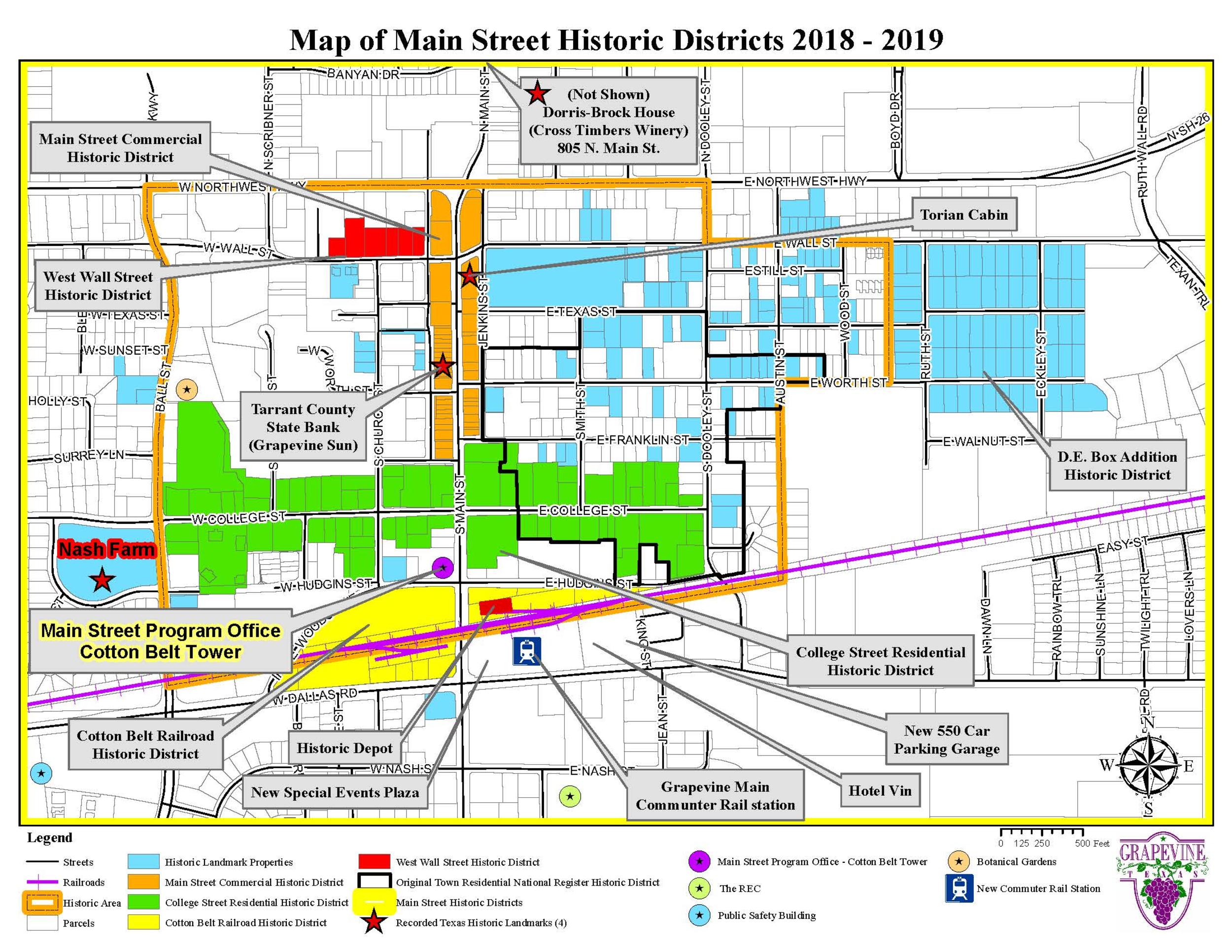 Historic District Map 2018-2019