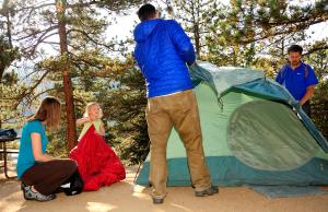 Setting Up Camp