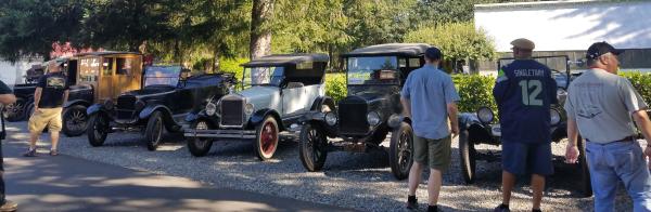 Model T Drivers Education Class in Spanaway at LeMay Collections at Marymount