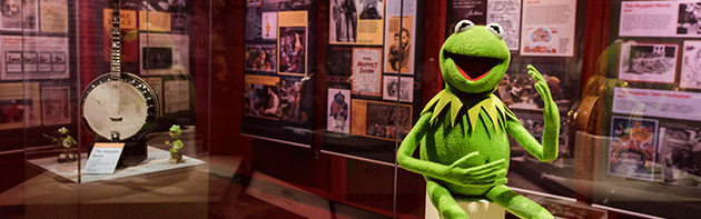 Jim Henson - Life and Legacy exhibit at OKC's American Banjo Museum
