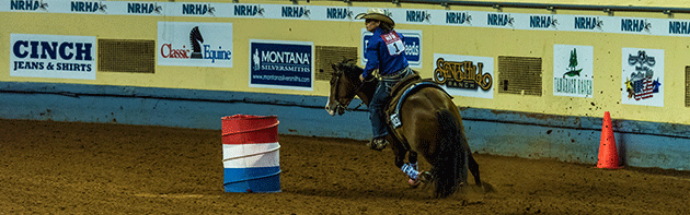 Participant in OKC horse show