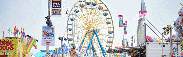 Midway at Oklahoma State Fair