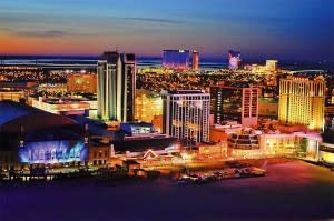 Aerial view at Night