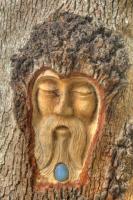 One of the many tree spirits that you and your kids can find on a free treasure hunt throughout St. Simons Island.