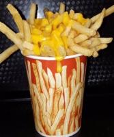 Beefaroo cheese fries