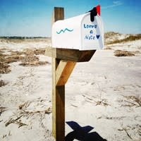 Mailbox on the Beach